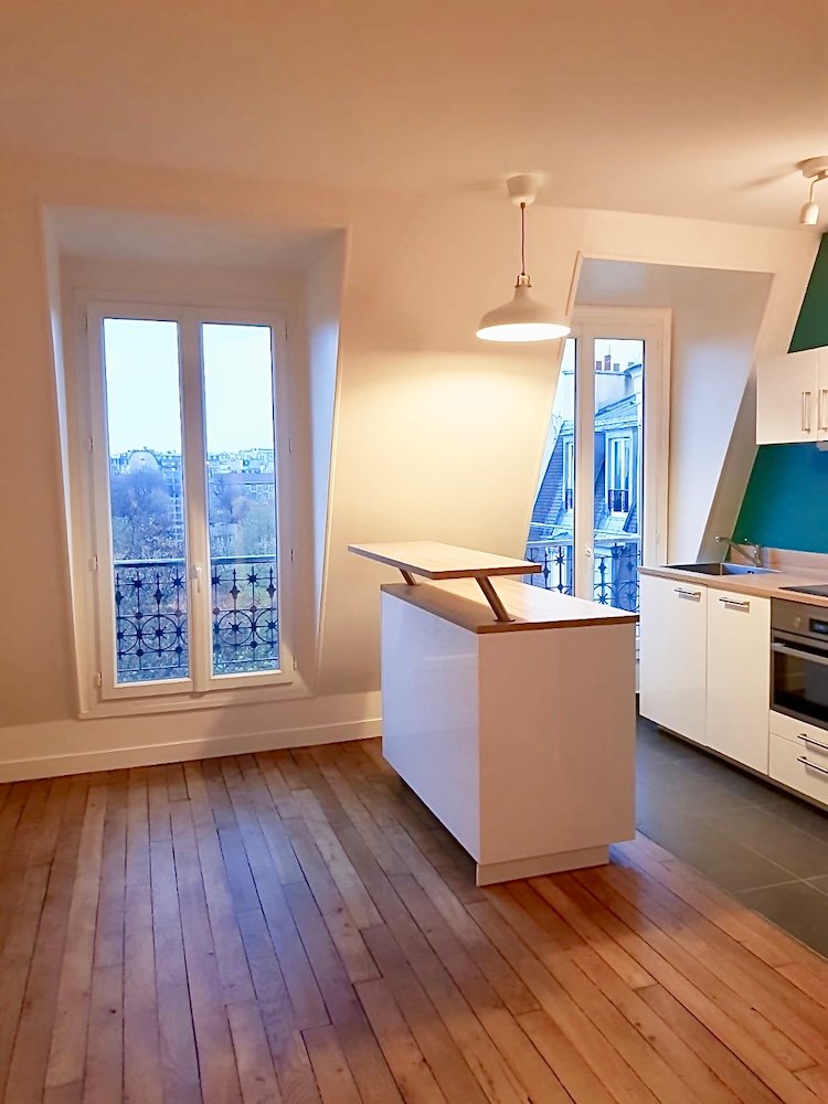 Aménagement de combles - Paris 16 1 Aménagement de combles