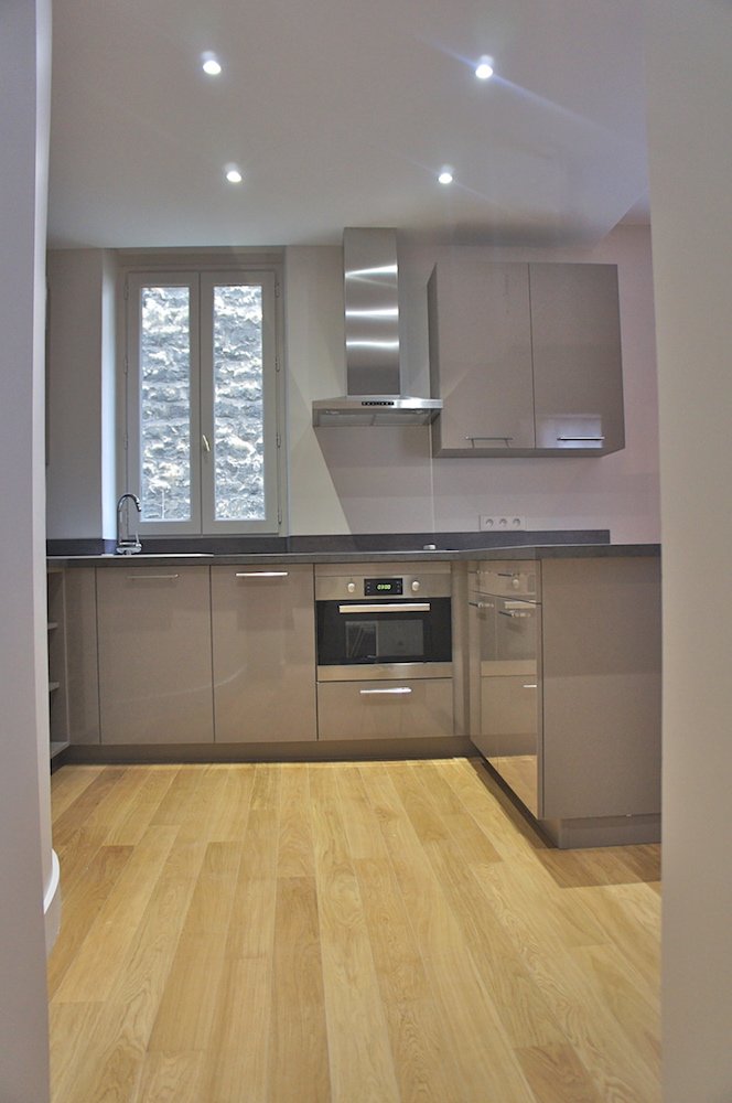 cuisine après rénovation