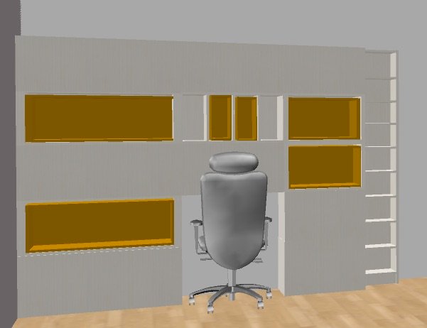 Aménagement d'un appartement - Paris 15 9 Bureau