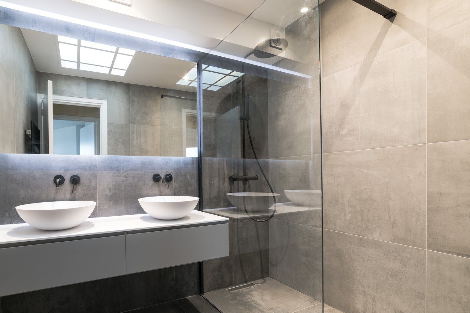 Rénovation d'une douche à l'italienne