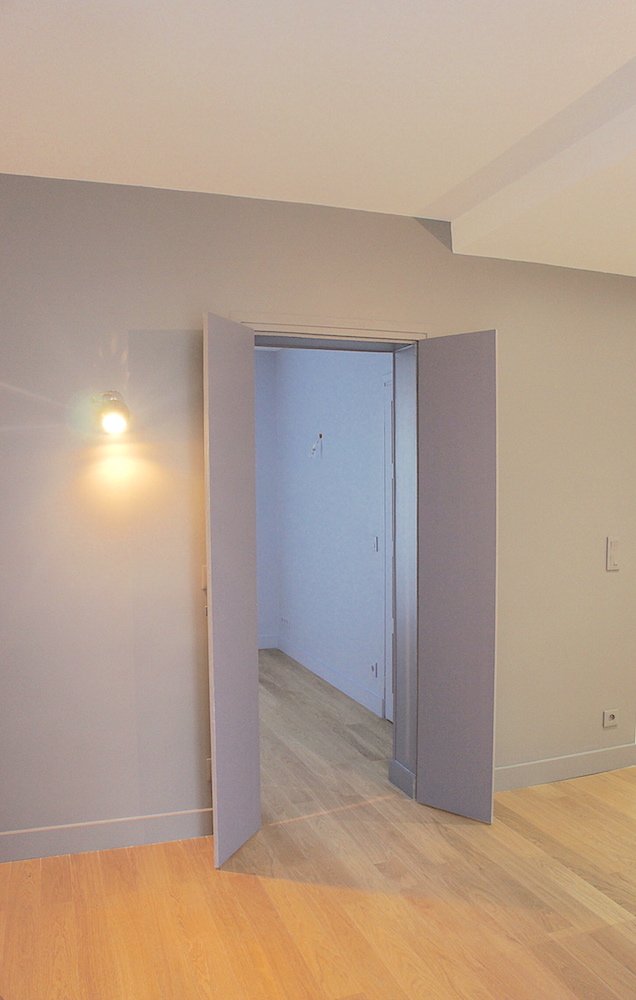 Aménagement d'un petit espace - Charenton Le Pont 3 Salon après rénovation