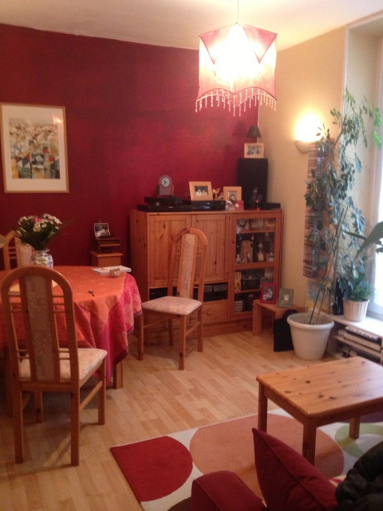 Aménagement d'un petit espace - Charenton Le Pont 13 salon_avant_Rénovation
