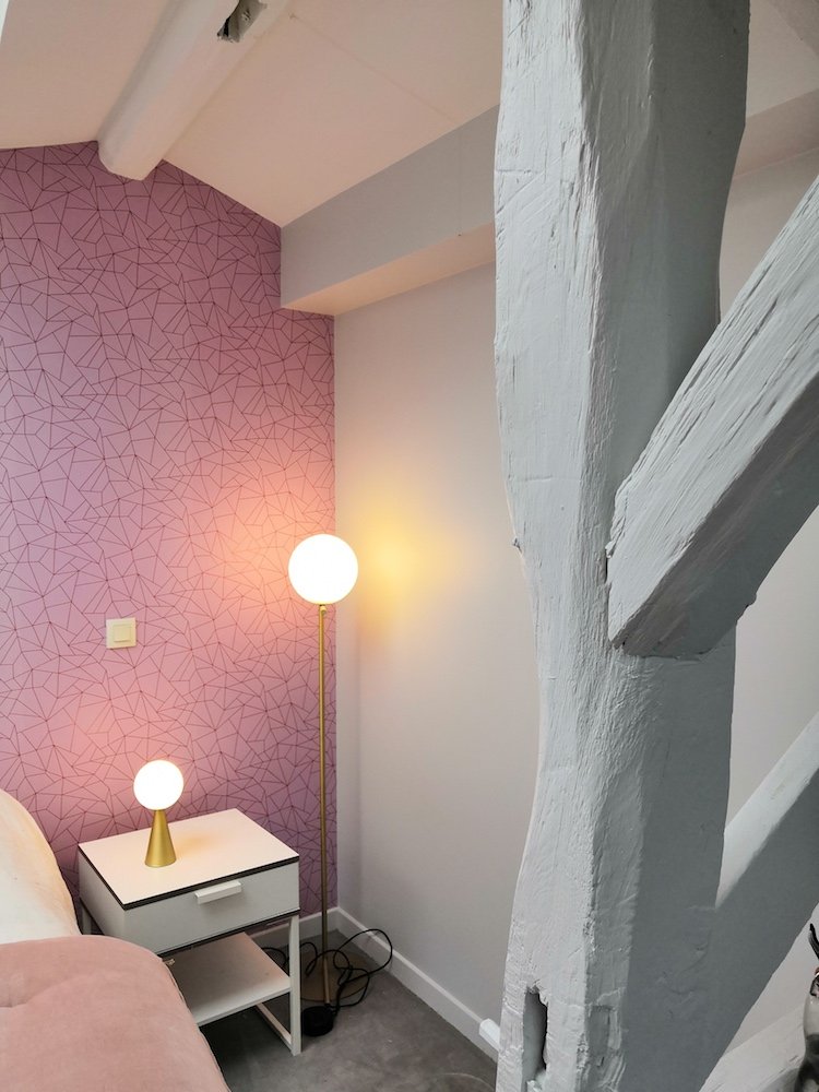Aménagement d'un petit duplex de charme - Paris 7 12 chambre R 4